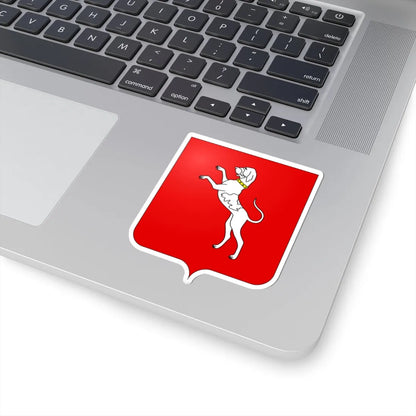 Coat of arms of the Canossa family (Italy) (Coat of Arms) STICKER Vinyl Kiss-Cut Decal - The Sticker Space