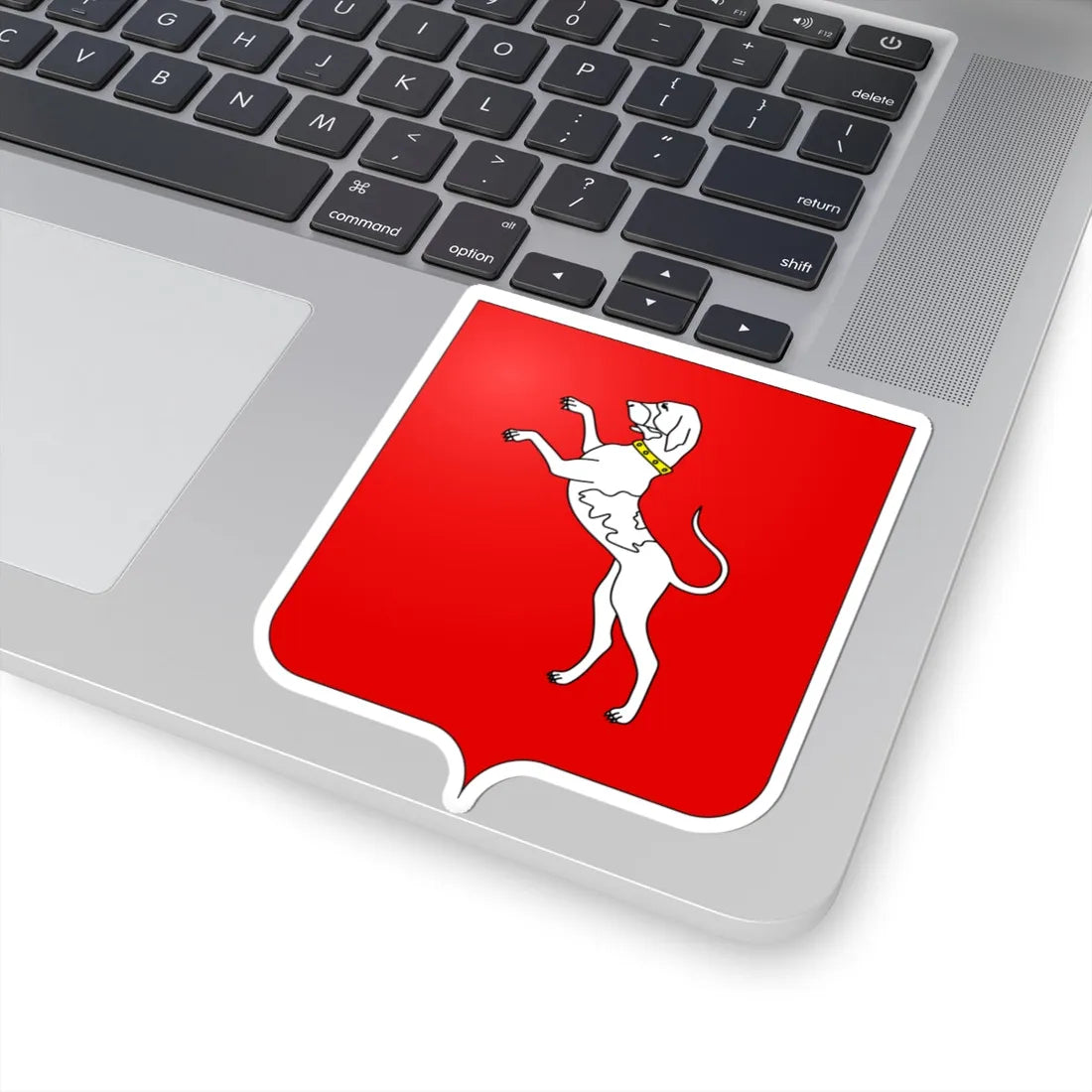 Coat of arms of the Canossa family (Italy) (Coat of Arms) STICKER Vinyl Kiss-Cut Decal - The Sticker Space