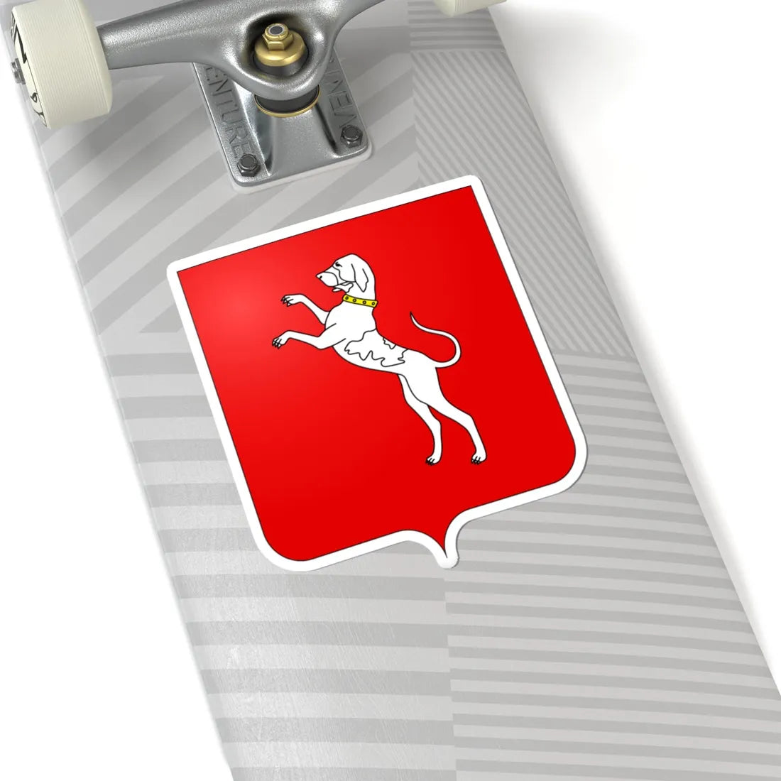 Coat of arms of the Canossa family (Italy) (Coat of Arms) STICKER Vinyl Kiss-Cut Decal - The Sticker Space