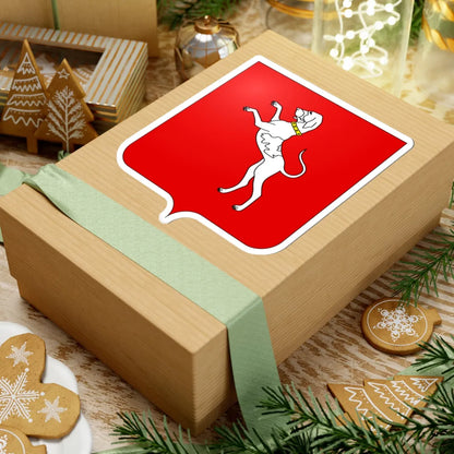 Coat of arms of the Canossa family (Italy) (Coat of Arms) STICKER Vinyl Kiss-Cut Decal - The Sticker Space