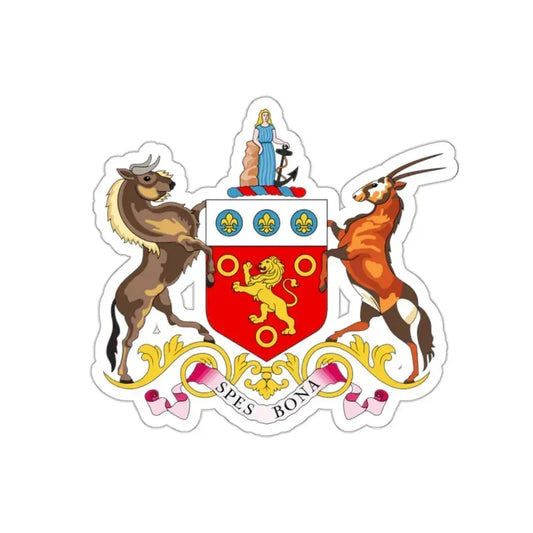 Coat of arms of the Cape Colony 1876-1994 STICKER Vinyl Die-Cut Decal 2 Inch - The Sticker Space