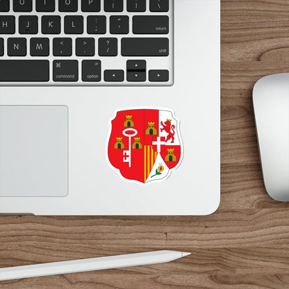 Coat of arms of the Captaincy General of Cuba STICKER Vinyl Die-Cut Decal-The Sticker Space