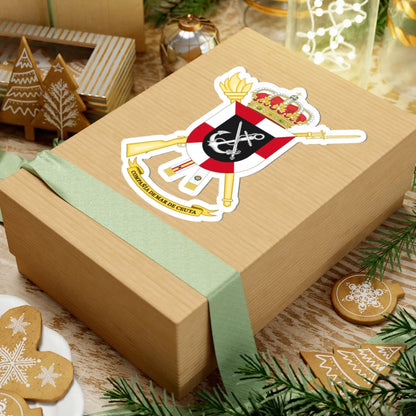 Coat of Arms of the Ceuta Sea Company (Spain) (Coat of Arms) STICKER Vinyl Kiss-Cut Decal - The Sticker Space