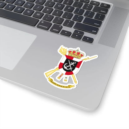 Coat of Arms of the Ceuta Sea Company (Spain) (Coat of Arms) STICKER Vinyl Kiss-Cut Decal - The Sticker Space