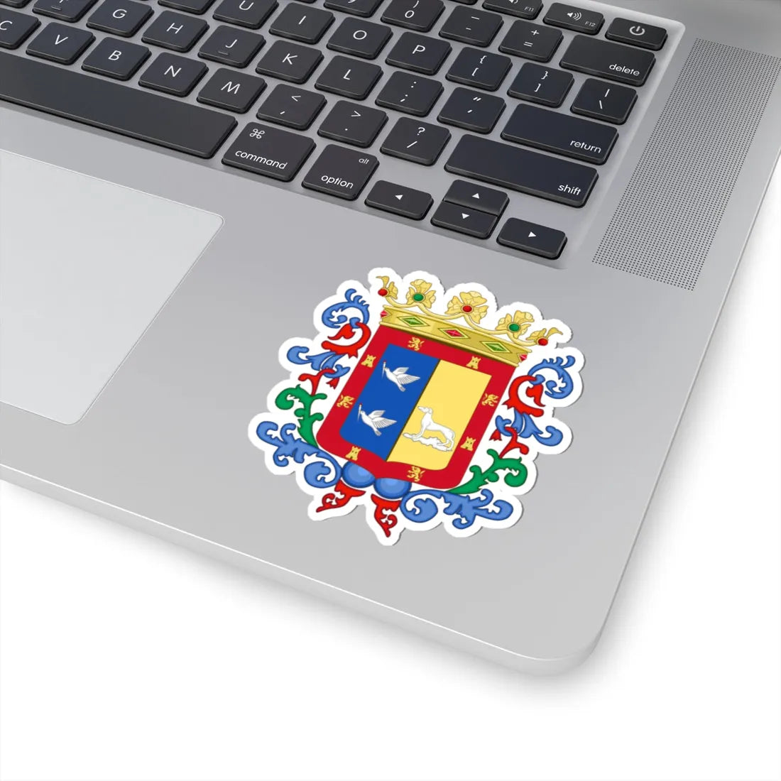 Coat of arms of the city of Camagüey Cuba (Costa Rica) (Coat of Arms) STICKER Vinyl Kiss-Cut Decal - The Sticker Space