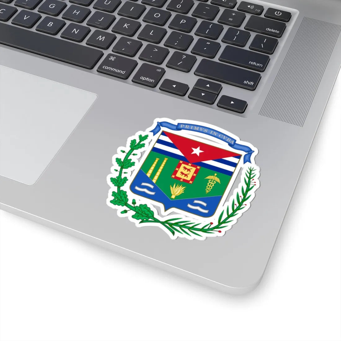 Coat of arms of the city of Cardenas Cuba (Cuba) (Coat of Arms) STICKER Vinyl Kiss-Cut Decal - The Sticker Space