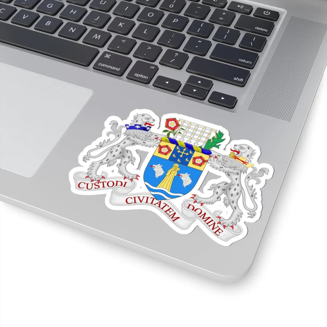 Coat of Arms of the City of Westminster (England) (Coat of Arms) STICKER Vinyl Kiss-Cut Decal - The Sticker Space