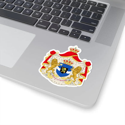 Coat of arms of the Congo Free State (Congo) (Coat of Arms) STICKER Vinyl Kiss-Cut Decal - The Sticker Space