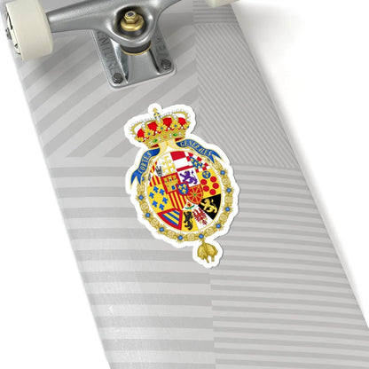 Coat of Arms of the Cortes Generales (Spain) (Coat of Arms) STICKER Vinyl Kiss-Cut Decal - The Sticker Space