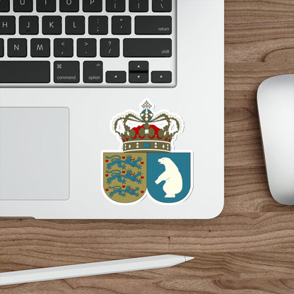 Coat of arms of the County of Greenland STICKER Vinyl Die-Cut Decal-The Sticker Space