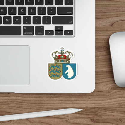 Coat of arms of the County of Greenland STICKER Vinyl Die-Cut Decal-The Sticker Space