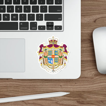 Coat of arms of the Crown Prince of Denmark STICKER Vinyl Die-Cut Decal-The Sticker Space