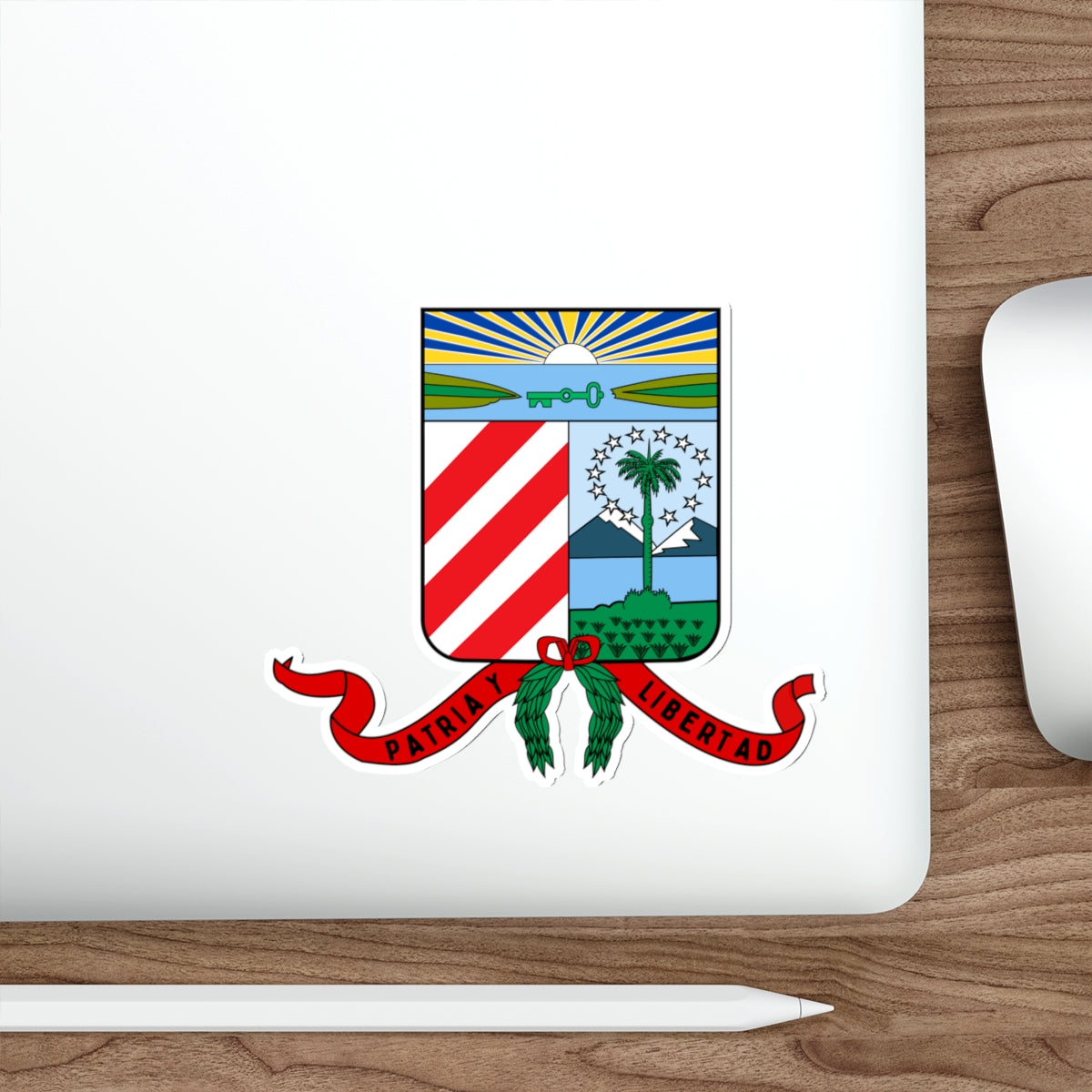 Coat of arms of the Cuban Filibuster Movement STICKER Vinyl Die-Cut Decal-The Sticker Space