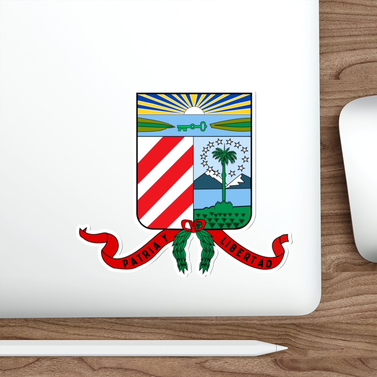 Coat of arms of the Cuban Filibuster Movement STICKER Vinyl Die-Cut Decal-The Sticker Space