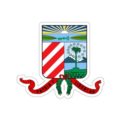 Coat of arms of the Cuban Filibuster Movement STICKER Vinyl Die-Cut Decal - The Sticker Space