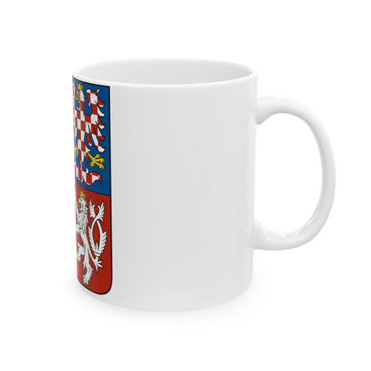 Coat of arms of the Czech Republic - White Coffee Mug