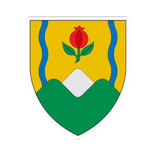 Coat of Arms of the Department of Caldas (Colombia) (Coat of Arms) STICKER Vinyl Kiss-Cut Decal 2 Inch White - The Sticker Space