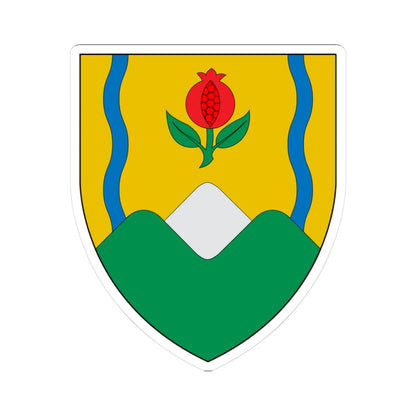 Coat of Arms of the Department of Caldas (Colombia) (Coat of Arms) STICKER Vinyl Kiss-Cut Decal 3 Inch White - The Sticker Space