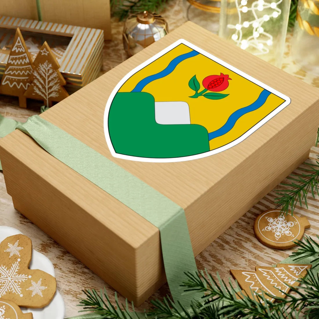 Coat of Arms of the Department of Caldas (Colombia) (Coat of Arms) STICKER Vinyl Kiss-Cut Decal - The Sticker Space