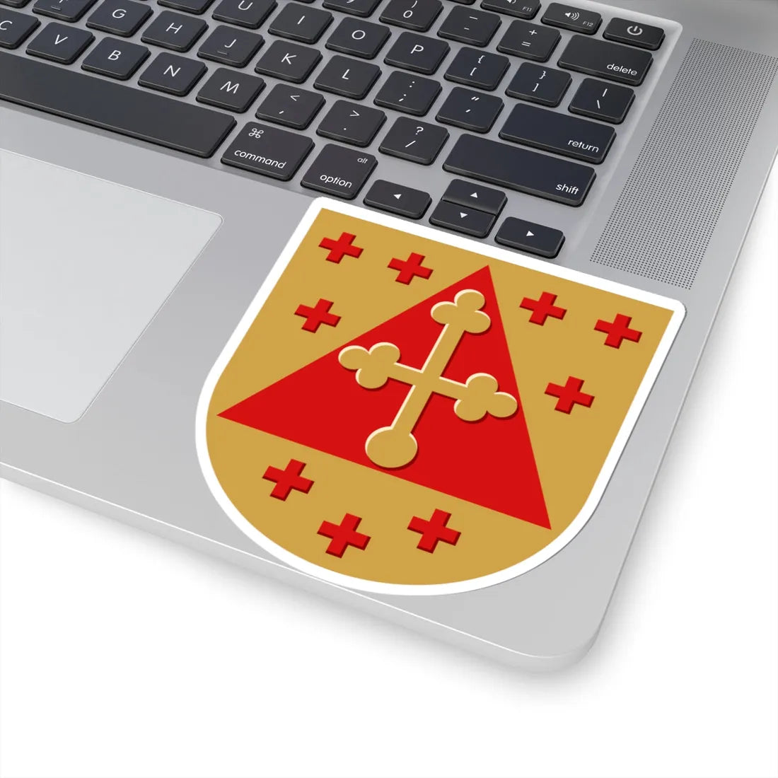 Coat of Arms of the Diocese of Borgå (Finland) (Coat of Arms) STICKER Vinyl Kiss-Cut Decal - The Sticker Space