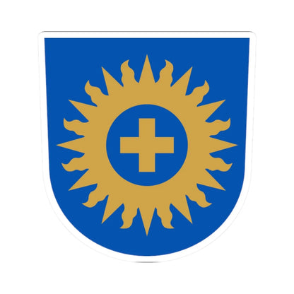 Coat of arms of the Diocese of Espoo (Finland) (Coat of Arms) STICKER Vinyl Kiss-Cut Decal 2 Inch White - The Sticker Space
