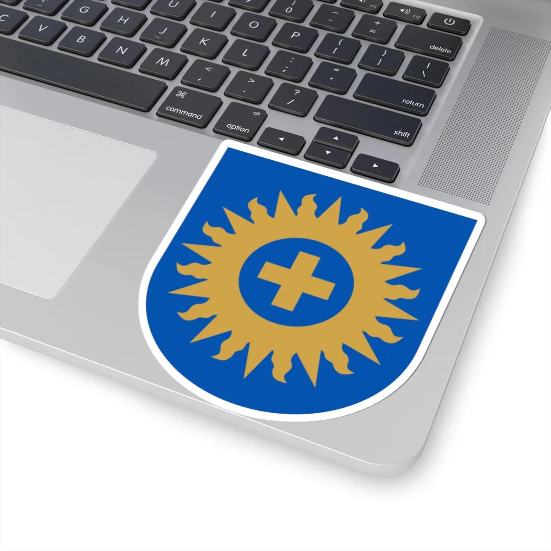 Coat of arms of the Diocese of Espoo (Finland) (Coat of Arms) STICKER Vinyl Kiss-Cut Decal - The Sticker Space