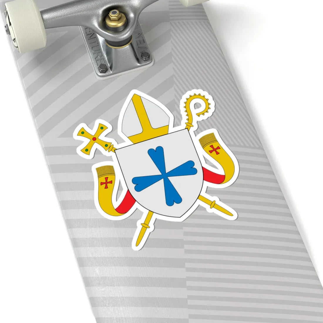 Coat of arms of the Diocese of Helsinki (Finland) (Coat of Arms) STICKER Vinyl Kiss-Cut Decal - The Sticker Space