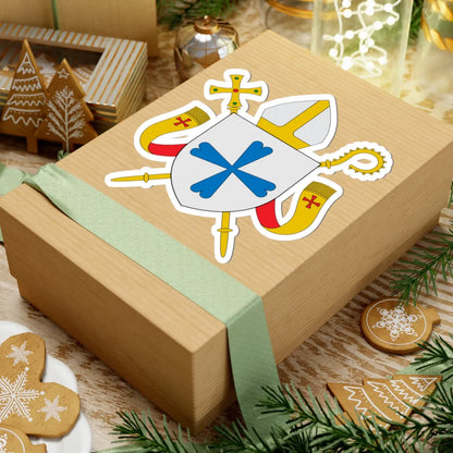 Coat of arms of the Diocese of Helsinki (Finland) (Coat of Arms) STICKER Vinyl Kiss-Cut Decal - The Sticker Space