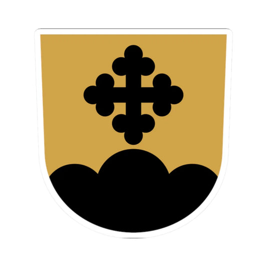 Coat of Arms of the Diocese of Kuopio (Finland) (Coat of Arms) STICKER Vinyl Kiss-Cut Decal 2 Inch White - The Sticker Space