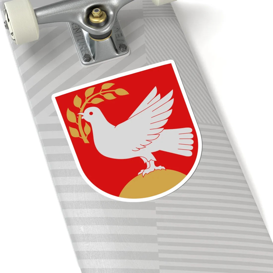 Coat of arms of the Diocese of Mikkeli (Finland) (Coat of Arms) STICKER Vinyl Kiss-Cut Decal - The Sticker Space