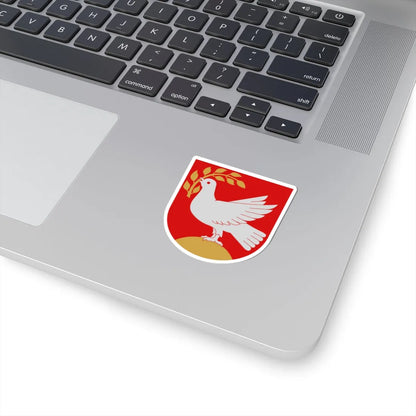 Coat of arms of the Diocese of Mikkeli (Finland) (Coat of Arms) STICKER Vinyl Kiss-Cut Decal - The Sticker Space