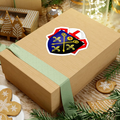 Coat of arms of the Diocese of Monmouth (United Kingdom) (Coat of Arms) STICKER Vinyl Kiss-Cut Decal - The Sticker Space