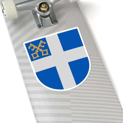Coat of arms of the Diocese of Oulu (Finland) (Coat of Arms) STICKER Vinyl Kiss-Cut Decal - The Sticker Space