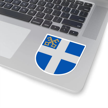 Coat of arms of the Diocese of Oulu (Finland) (Coat of Arms) STICKER Vinyl Kiss-Cut Decal - The Sticker Space