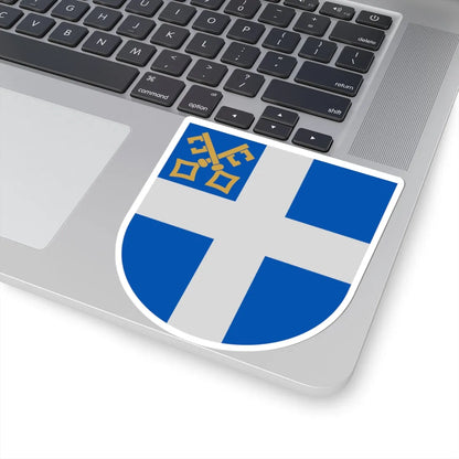 Coat of arms of the Diocese of Oulu (Finland) (Coat of Arms) STICKER Vinyl Kiss-Cut Decal - The Sticker Space