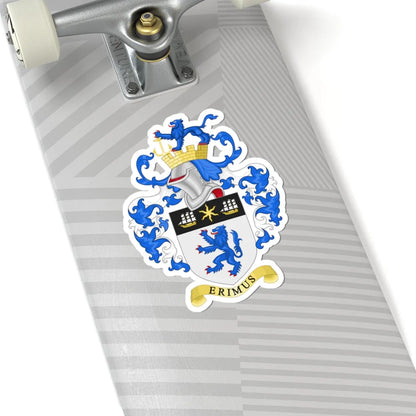 Coat of Arms of the District Council of Middlesbrough (England) (Coat of Arms) STICKER Vinyl Kiss-Cut Decal - The Sticker Space