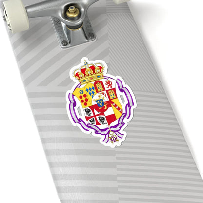 Coat of Arms of the Duchess of Lucca (Italy) (Coat of Arms) STICKER Vinyl Kiss-Cut Decal - The Sticker Space