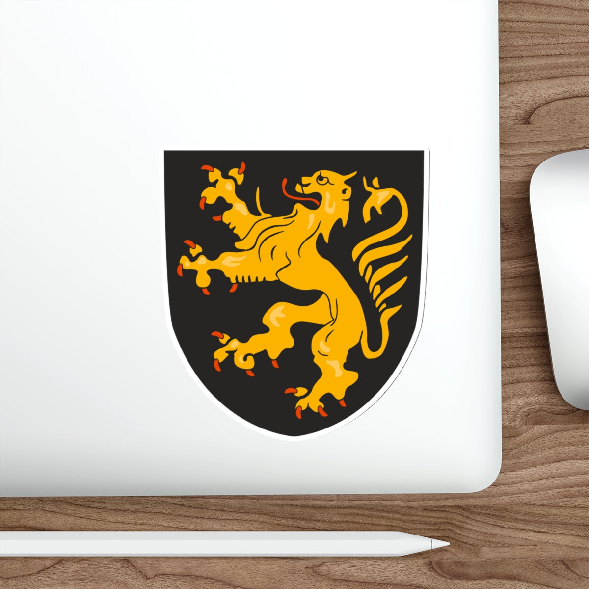 Coat of arms of the Duchy of Brabant STICKER Vinyl Die-Cut Decal-The Sticker Space