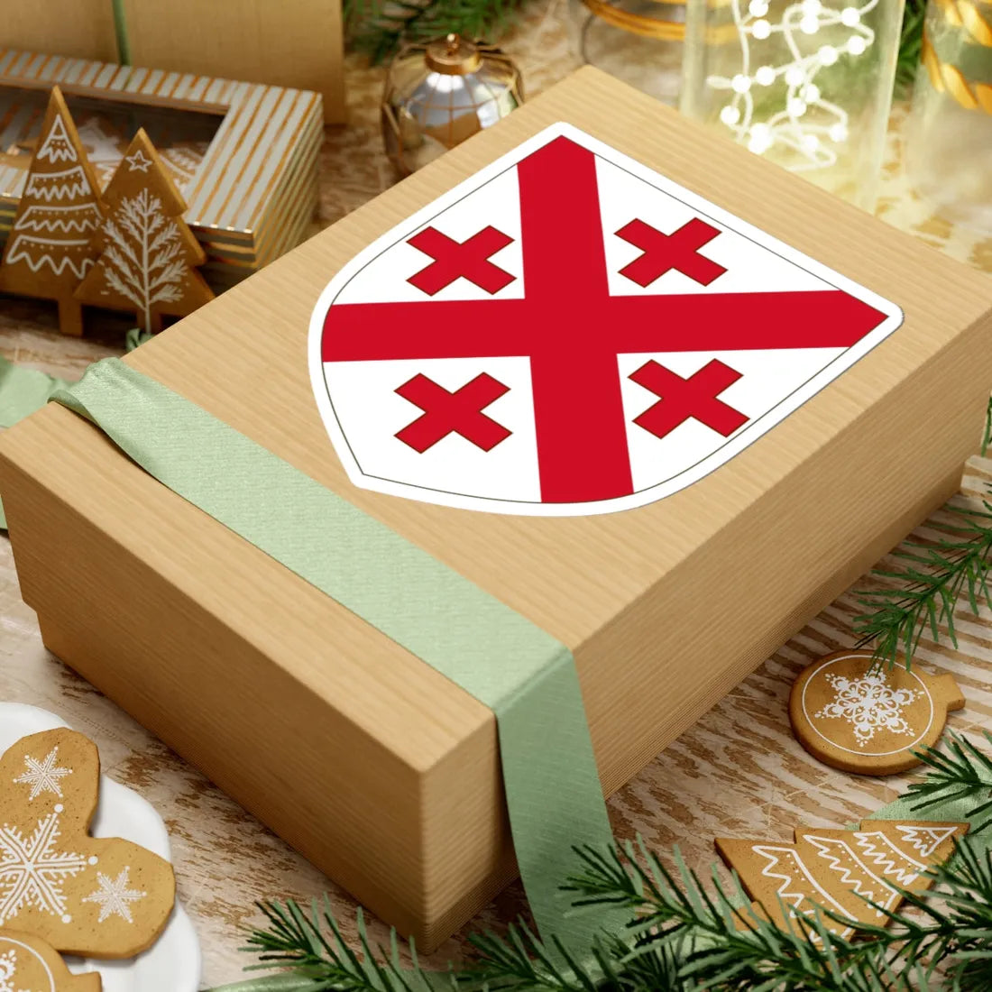 Coat of Arms of the Duchy of Neopatria (Greece) (Coat of Arms) STICKER Vinyl Kiss-Cut Decal - The Sticker Space