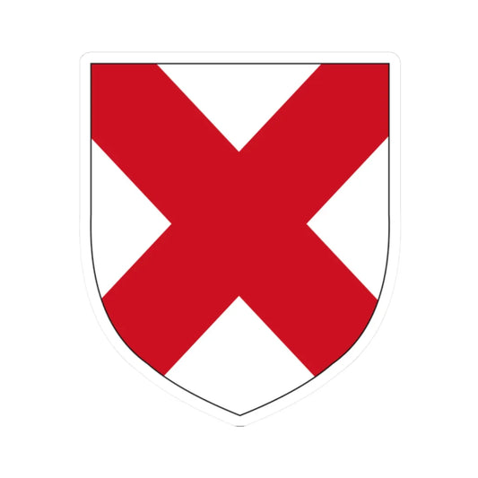 Coat of Arms of the Duke of Leinster (Ireland) (Coat of Arms) STICKER Vinyl Kiss-Cut Decal 2 Inch White - The Sticker Space