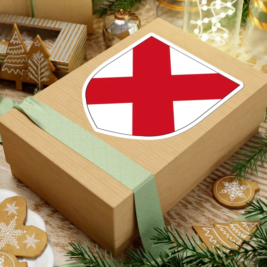 Coat of Arms of the Duke of Leinster (Ireland) (Coat of Arms) STICKER Vinyl Kiss-Cut Decal - The Sticker Space