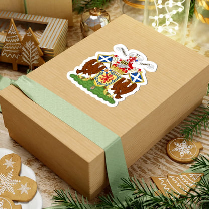 Coat of Arms of the Earl of Lauderdale (Canada) (Coat of Arms) STICKER Vinyl Kiss-Cut Decal - The Sticker Space