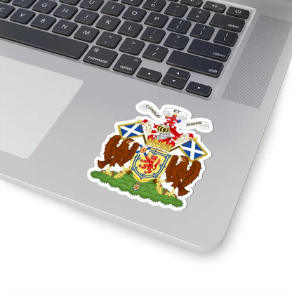 Coat of Arms of the Earl of Lauderdale (Canada) (Coat of Arms) STICKER Vinyl Kiss-Cut Decal - The Sticker Space