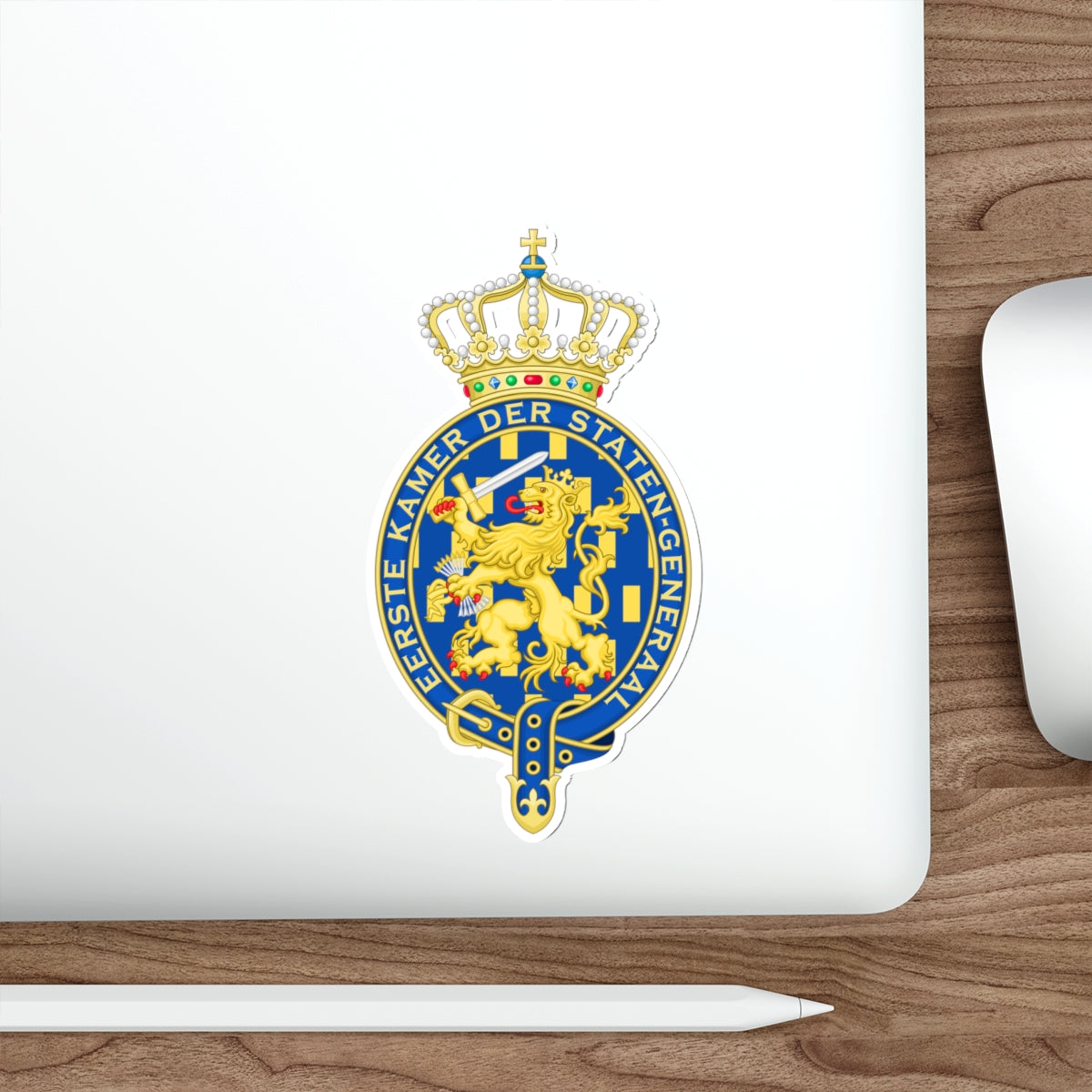 Coat of arms of the Eerste Kamer STICKER Vinyl Die-Cut Decal-The Sticker Space