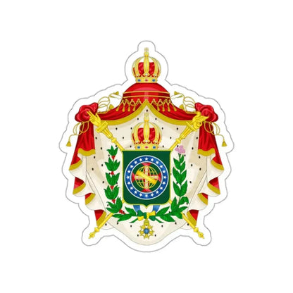 Coat of arms of the Empire of Brazil STICKER Vinyl Die-Cut Decal - The Sticker Space