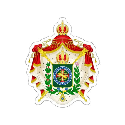 Coat of arms of the Empire of Brazil STICKER Vinyl Die-Cut Decal - The Sticker Space