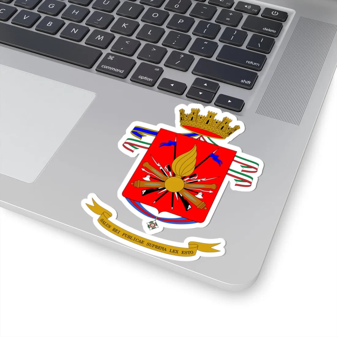 Coat of arms of the Esercito Italiano 1991-2014 (Italy) (Coat of Arms) STICKER Vinyl Kiss-Cut Decal - The Sticker Space