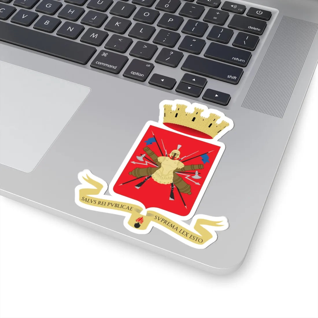 Coat of arms of the Esercito Italiano (Italy) (Coat of Arms) STICKER Vinyl Kiss-Cut Decal - The Sticker Space