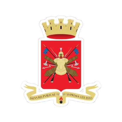 Coat of arms of the Esercito Italiano (Italy) (Coat of Arms) STICKER Vinyl Kiss-Cut Decal - The Sticker Space