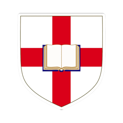 Coat of Arms of the Evangelical Connexion of the Free Church of England (United Kingdom) (Coat of Arms) STICKER Vinyl Kiss-Cut Decal 2 Inch White - The Sticker Space